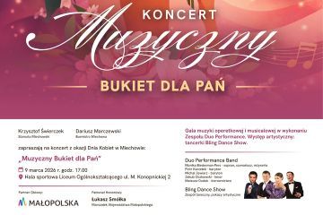 Koncert „Muzyczny Bukiet dla Pań” w Miechowie